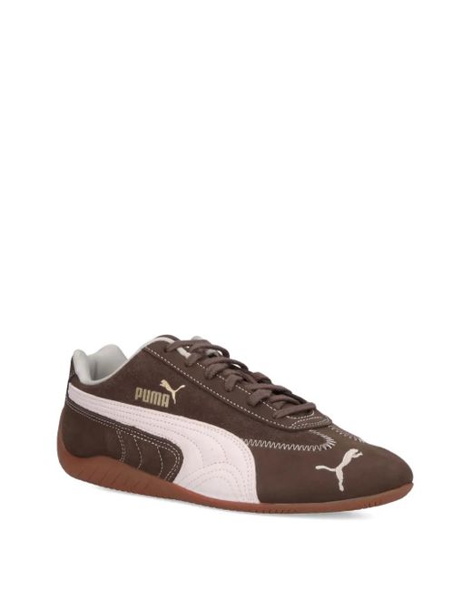 PUMA Brown Speedcat Wine Club Sneakers
