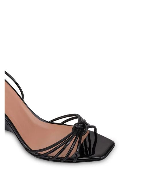 Philosophy Di Lorenzo Serafini White Patent Sandals