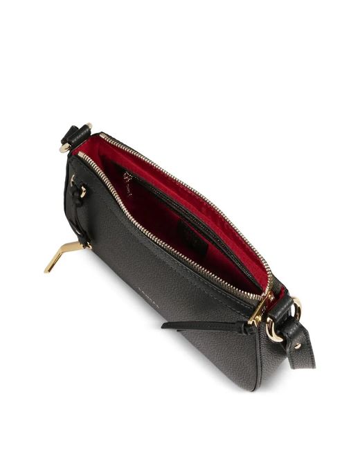 Lancel Black Sac À Bandoulière À Logo Imprimé