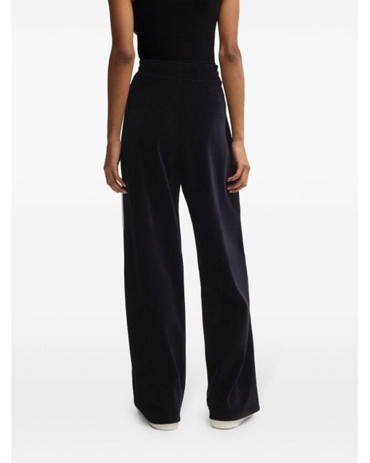 HUGO Black Velvet Track Pants