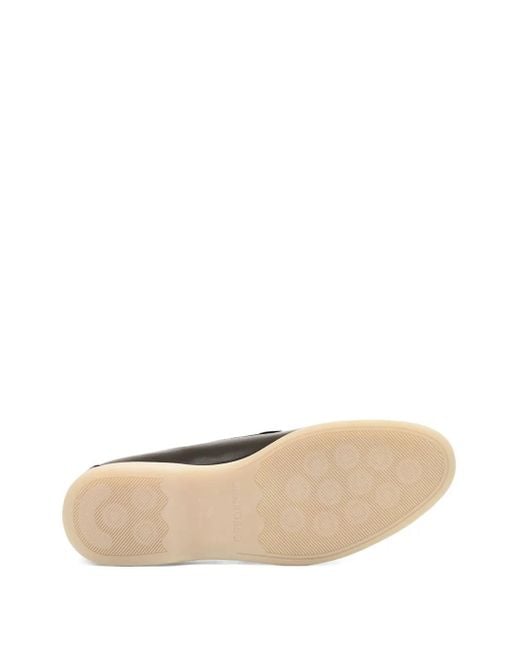 Scarosso Black Ludovico Leather Loafers for men