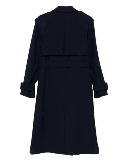 Veronica Beard Women's Blue Conneley Belted Trench Coat - Main Image