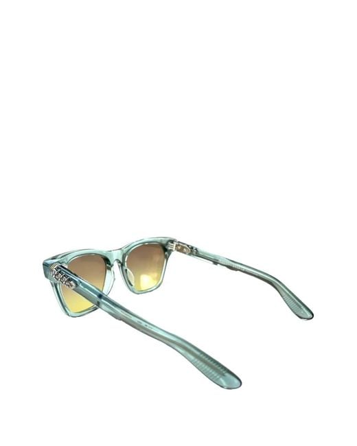Chrome Hearts Green Lunettes De Soleil À Effet Dégradé for men