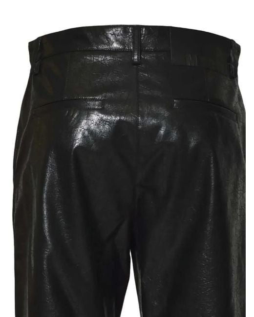 MSGM Black Zip-Fastening Trousers