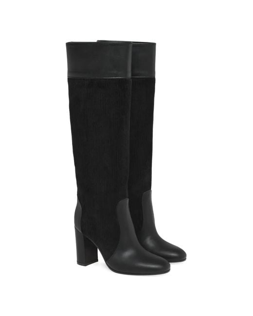 Gianvito Rossi Black Sheffield