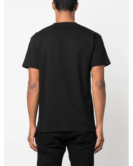 The Salvages Black Graphic-Print T-Shirt for men