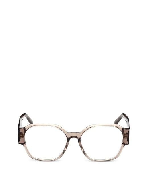 MCM Natural Brille Mit Eckigem Gestell