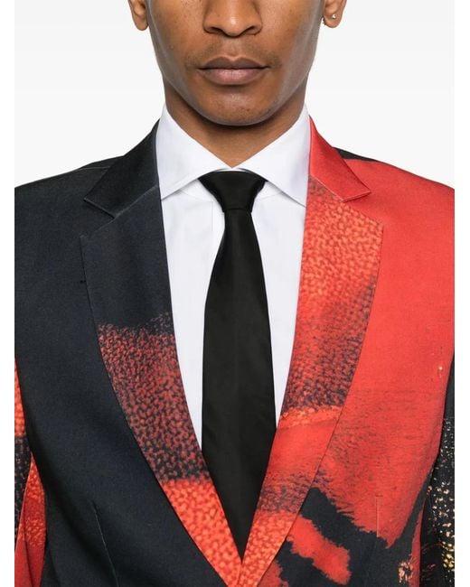 Kidsuper Red Spiralingman Blazer for men