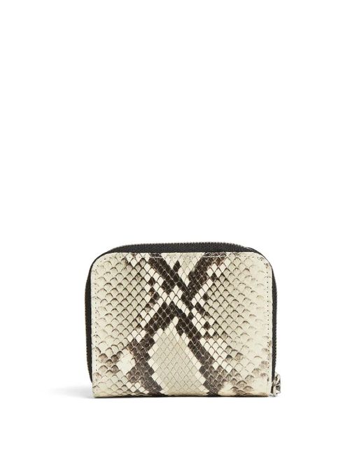 DSquared² Metallic Logo-Patch Wallet