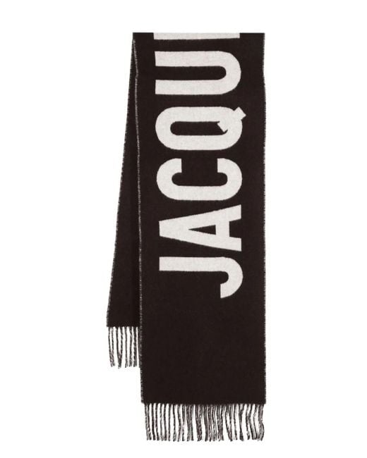 Jacquemus Black Winter Scarves