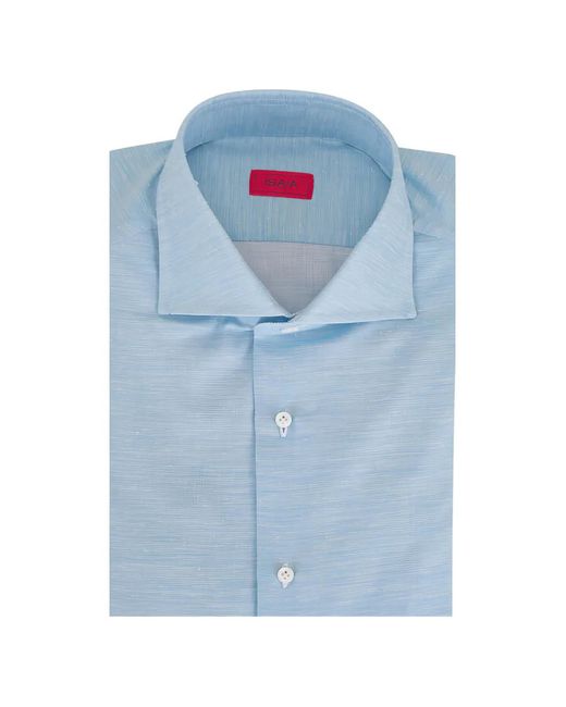 Isaia Blue Shirt for men