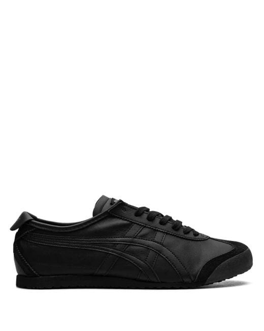 Onitsuka Tiger Black Mexico 66 Low Sneakers