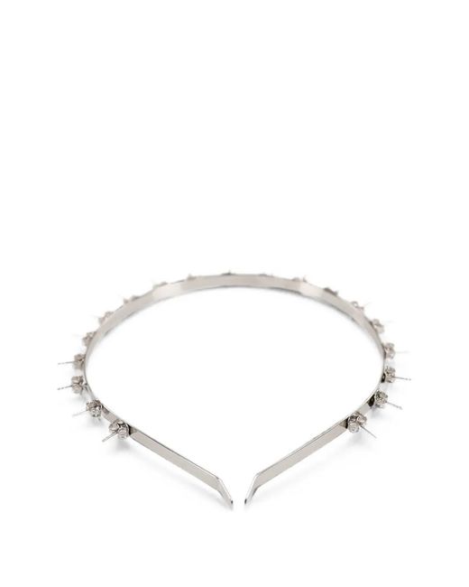 Dheygere Natural Stud-Embellished Headband