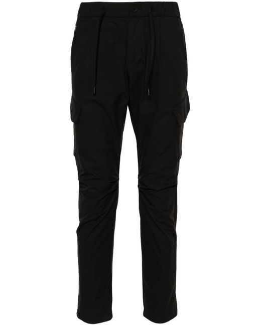 Herno Black Elasticated-waist Cargo Trousers for men