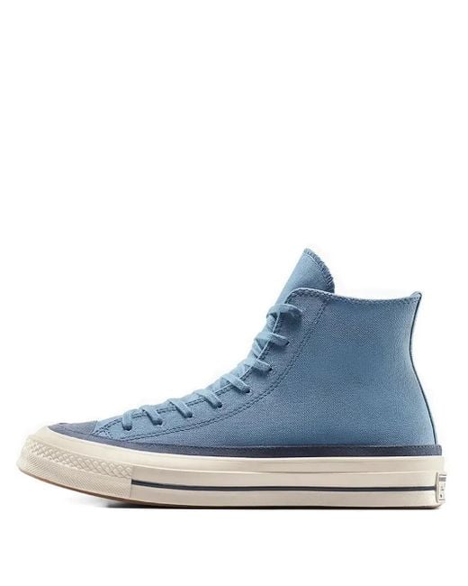 Converse Blue Chuck 70 Embossed-Logo Sneakers