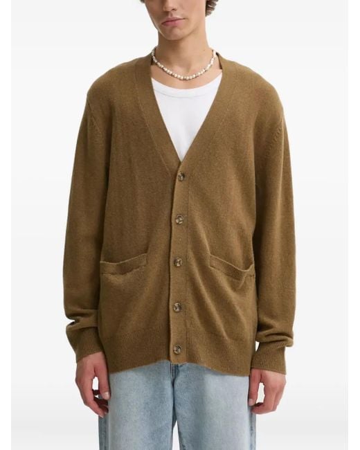 Levi's Green Button Pocket Cardigan for men