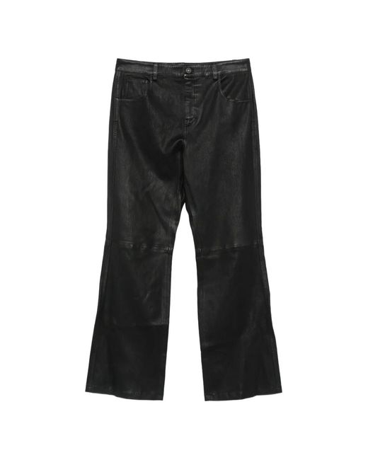 Amiri Black Panelled-Design Trousers for men