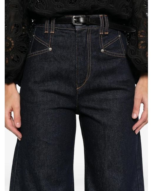 Isabel Marant Blue Lemony Pants
