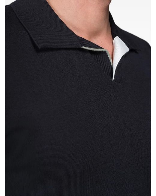 Polo Vernon Moorer de hombre de color Black
