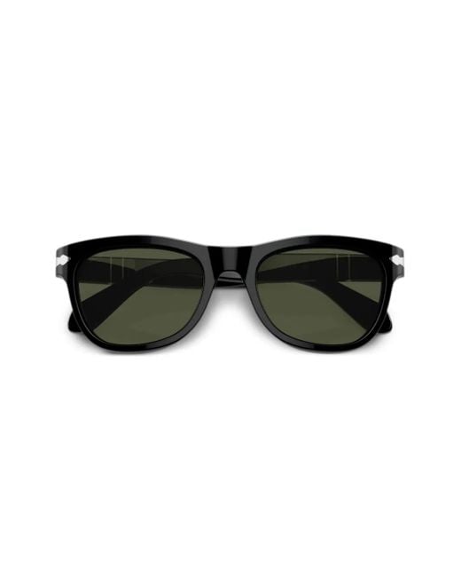 Persol Black Square-Frame Sunglasses