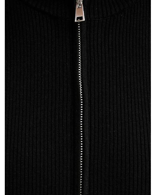 Miss Sixty ハイネック ニットトップ Black