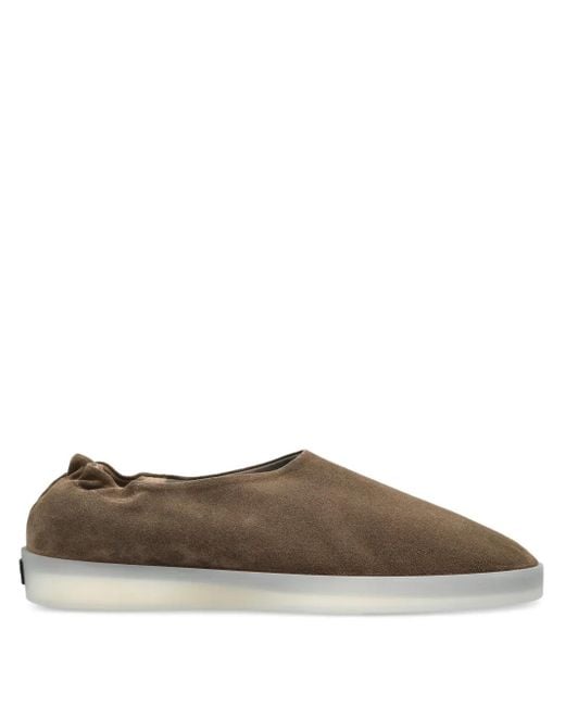 Fear Of God Brown Suede Mule Shoes for men