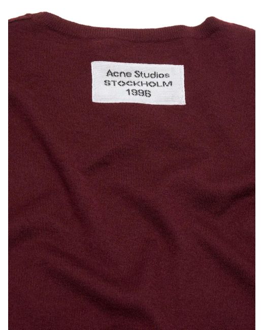 Maglione di Acne in Red da Uomo
