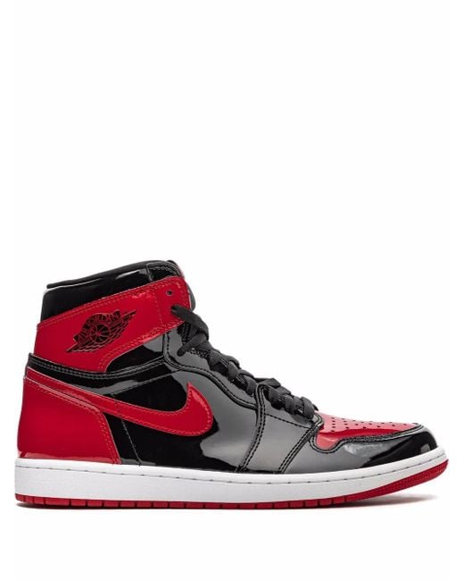 Nike Air 1 Retro High Og "Bred Patent" Sneakers