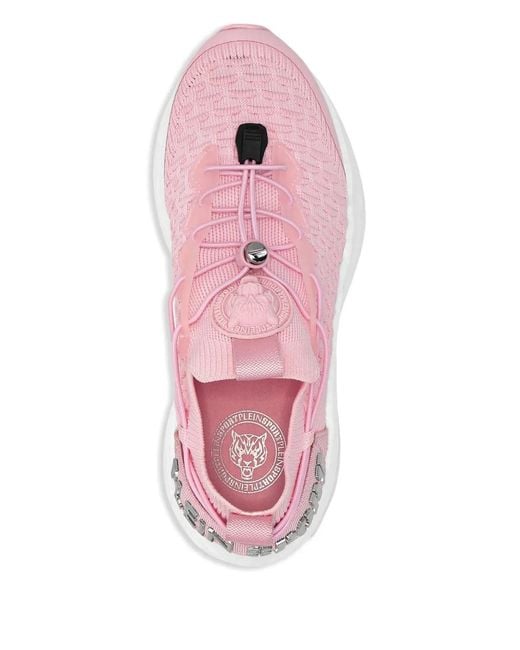 Philipp Plein Pink Runner Sneakers