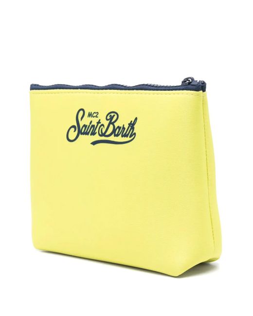 Mc2 Saint Barth Yellow Aline Clutch Bag