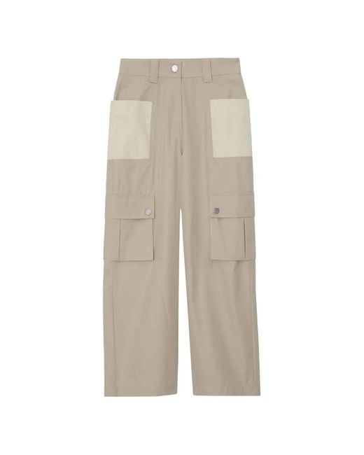 3.1 Phillip Lim White Patch-Pockets Trousers