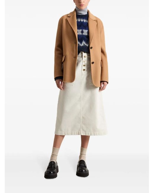 Woolrich Natural Virgin Wool Blazer