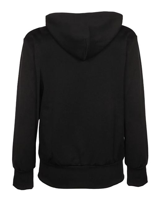 COMME DES GARÇONS PLAY Black Heart-Patch Zip-Up Hoodie