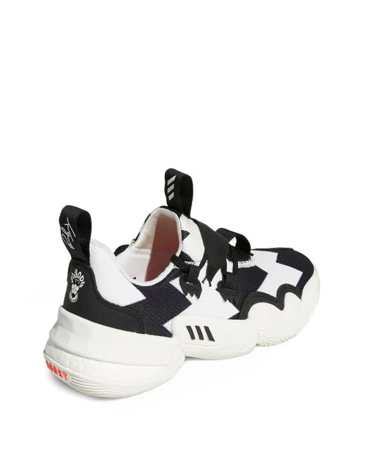 Adidas Black Trae Young 1 Sneakers for men