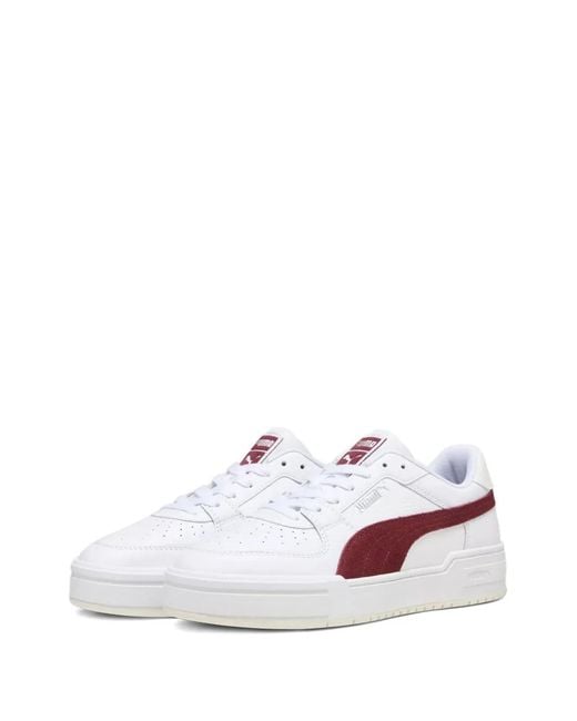 PUMA White Ca Pro /Astro" Sneakers for men