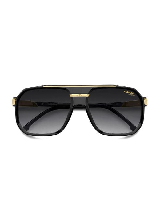 Occhiali Da Sole Squadrati di Carrera in Black da Uomo