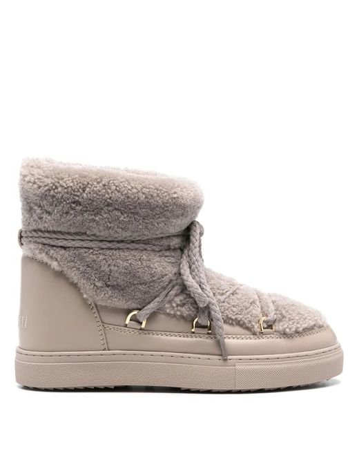 Inuikii Gray Curly Boots