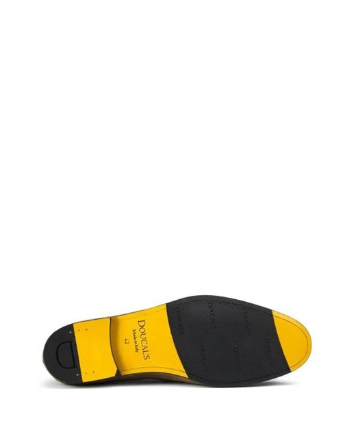 Doucal's Brown Suede Loafers for men