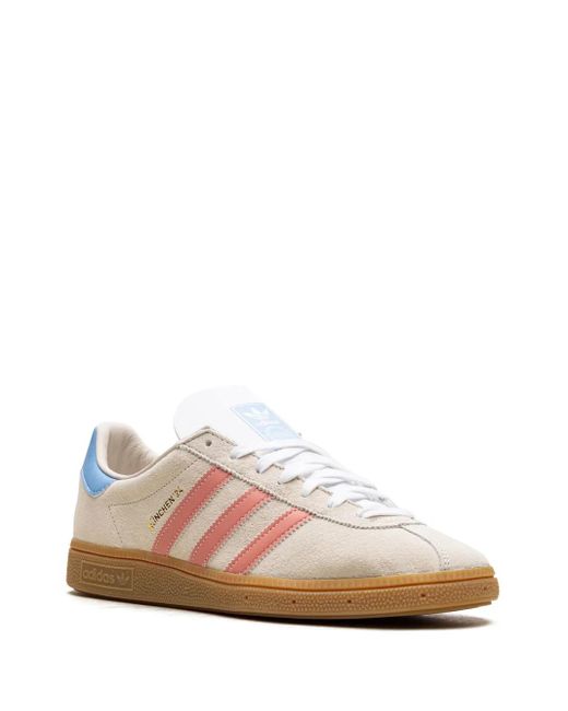 Adidas Pink Munchen 24 Sneakers for men