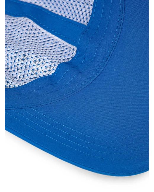 Lacoste Blue Novak Djokovic Logo-Patch Cap for men
