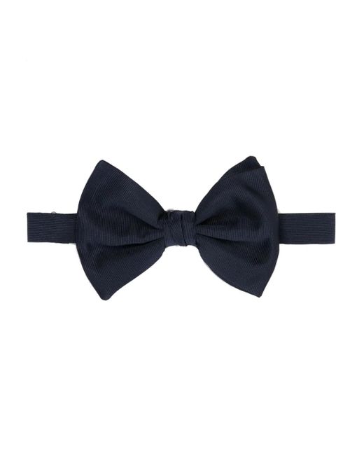Giorgio Armani Blue Silk Bow Tie for men