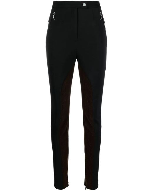 Roberto Cavalli Black High-Rise Skinny Jeans