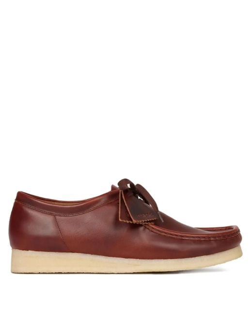 X Clarks Originals Derby Wallabee di Sandro in Brown da Uomo
