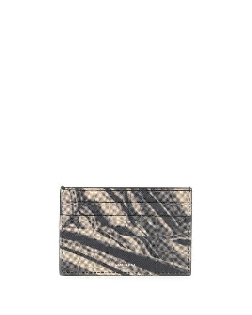Paul Smith Black Print Card Holder for men