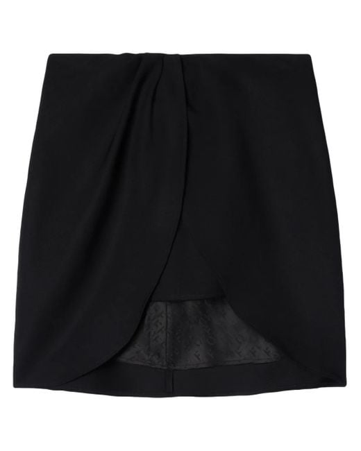 Off-White c/o Virgil Abloh Black "twist" Mini Skirt