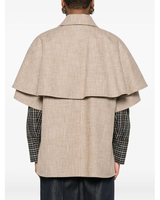 Max Mara Natural Belted Cape