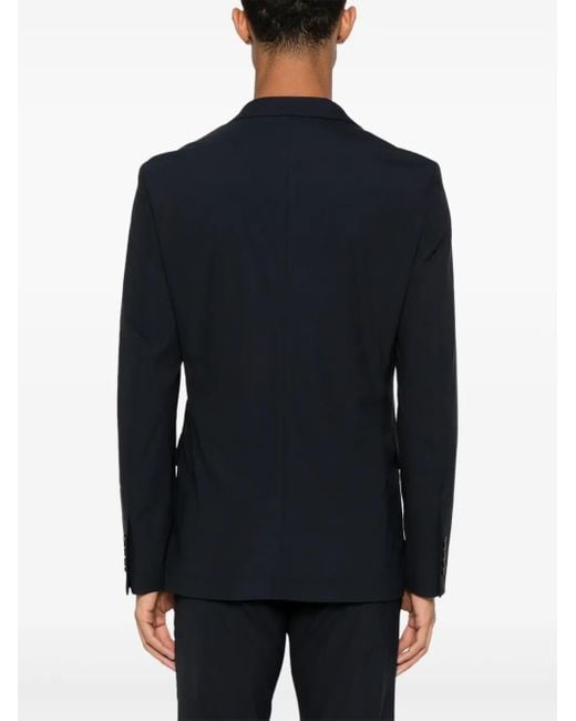 Sandro Blue Wool Suit Jacket for men