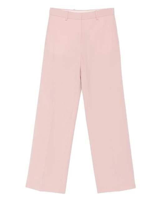 N°21 Pink Press-Crease Trousers
