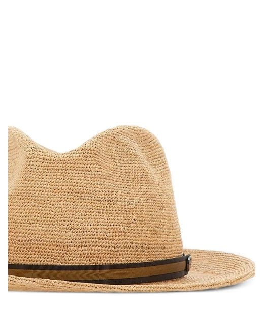 Borsalino Natural Argentina Rafia Hat