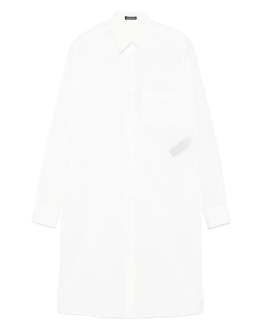 Gabi Camisa de Fit Long Relájate en la espalda Ann Demeulemeester de color White